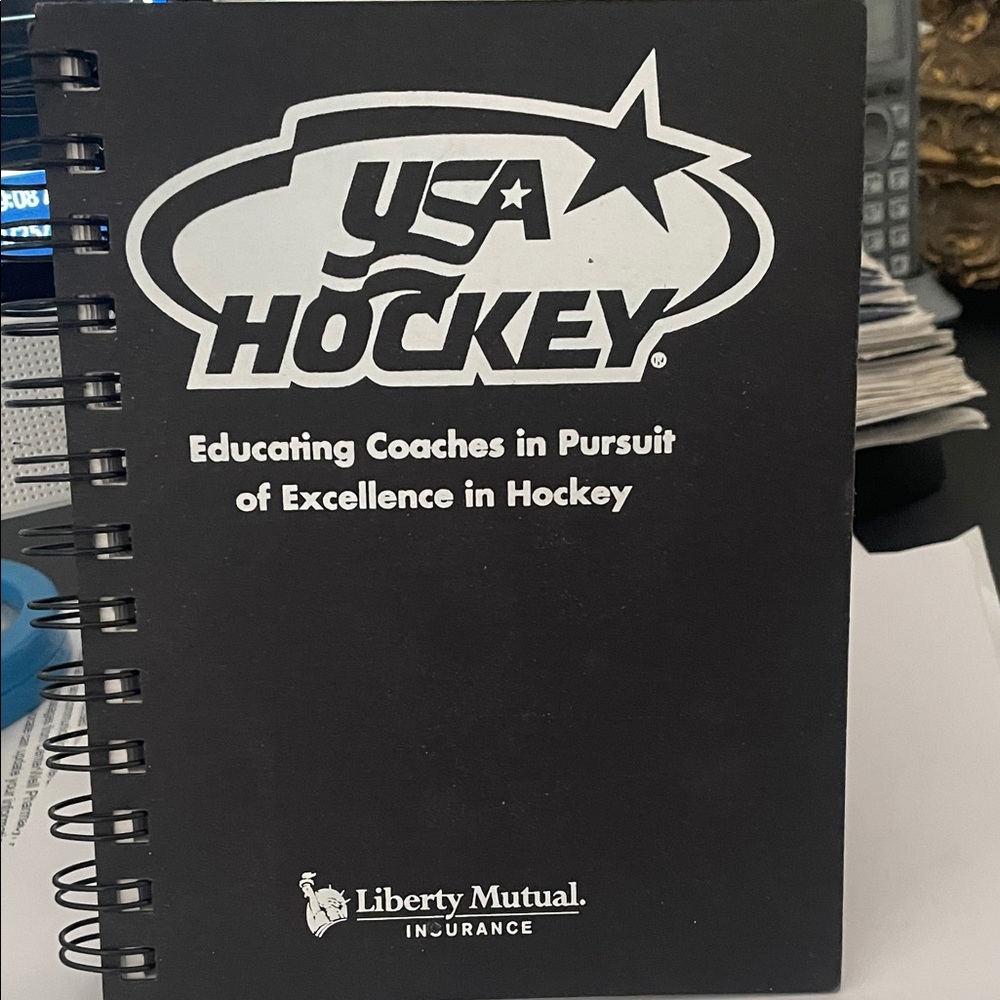 New Hockey USA note book.
